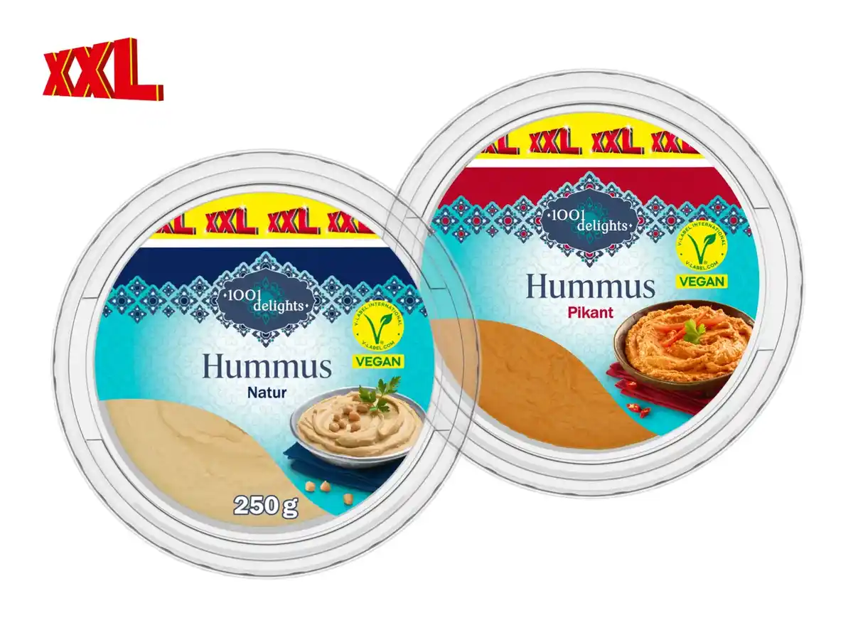 Bild 1 von XXL 1001 delights Hummus,  250 g