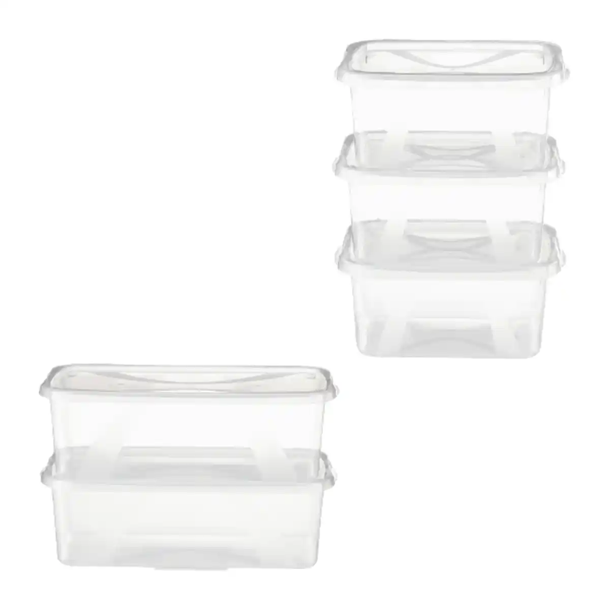 Bild 1 von HOME CREATION Klarsichtboxen-Set 8tlg