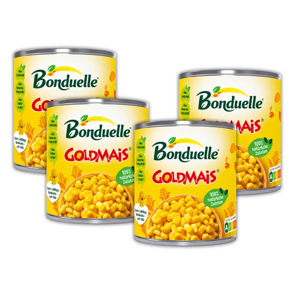 Bild 3 von Bonduelle Kidney Bohnen / Erbsen & Möhrchen / Goldmais