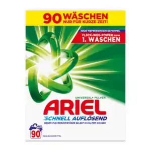 ARIEL Waschpulver Universal 4,95kg