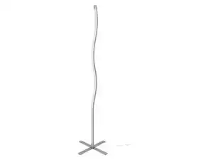 LIVARNO home LED-Stehleuchte in Mattnickel-Optik