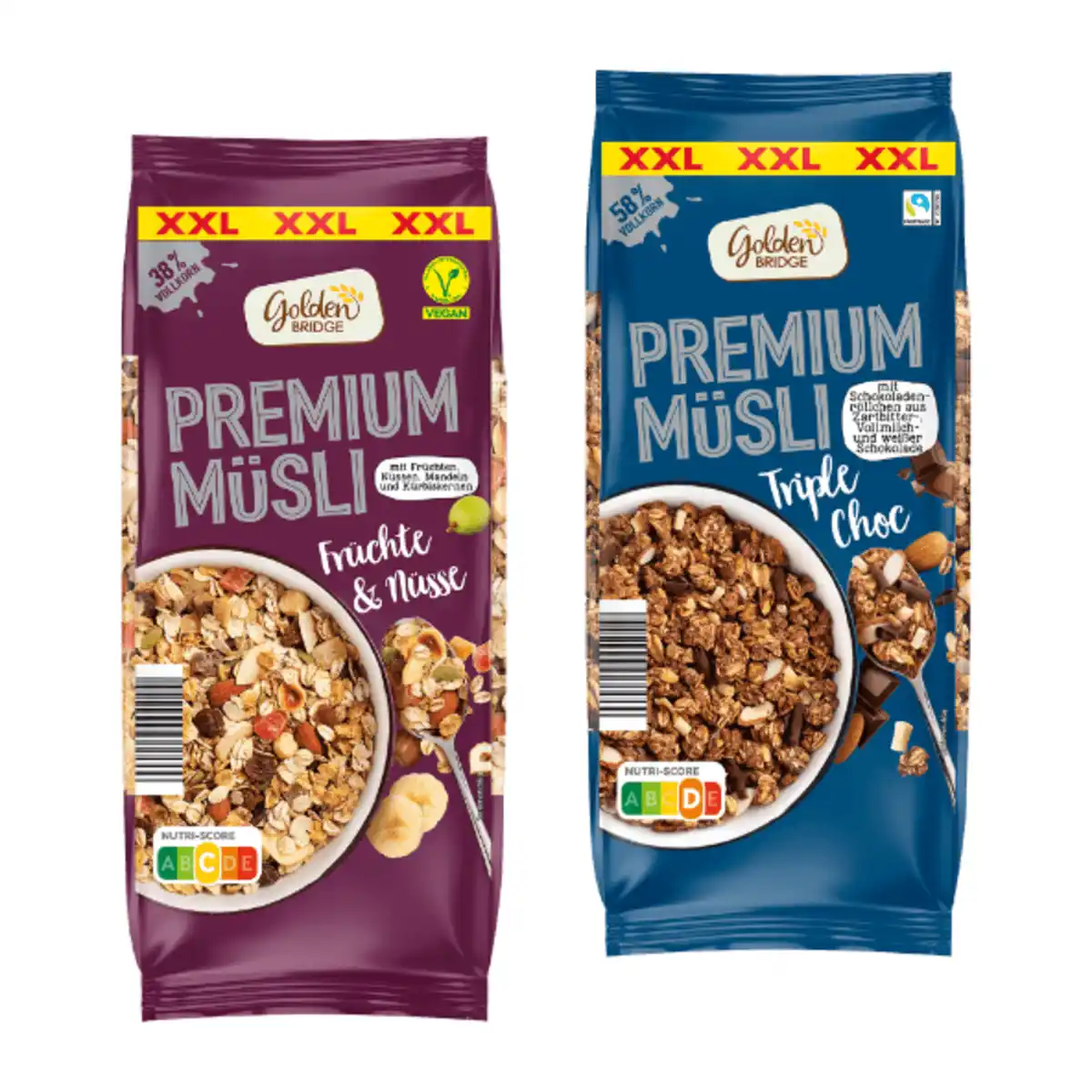 Bild 1 von GOLDEN BRIDGE Premium-Müsli XXL 1kg