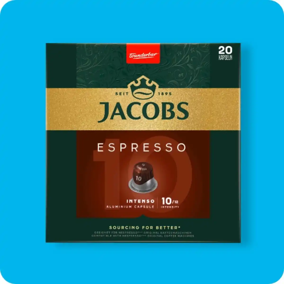 Bild 1 von JACOBS Kaffeekapseln, Verschiedene Sorten