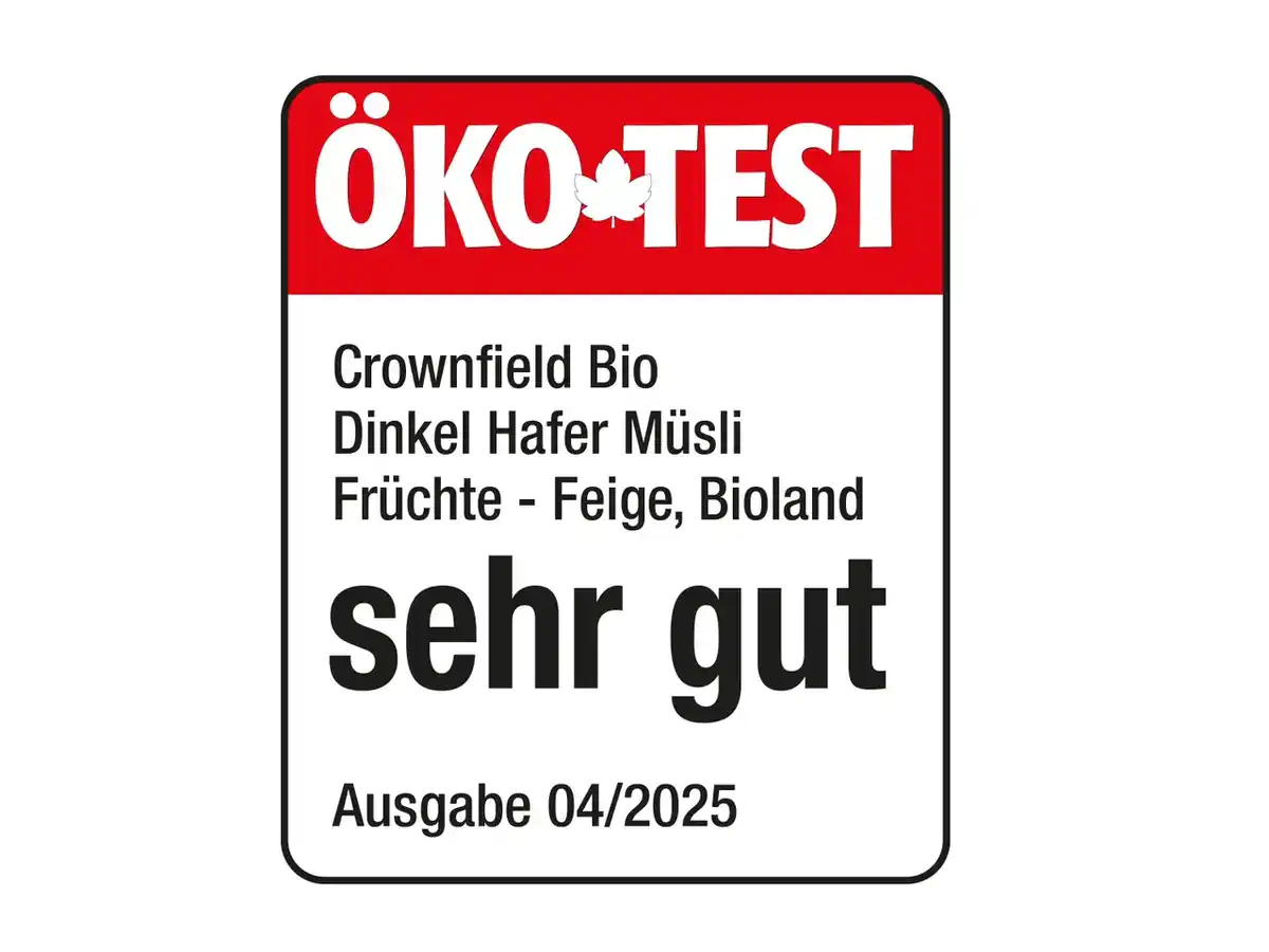 Bild 2 von Bioland Dinkel Hafer Müsli Früchte-Feige,  500 g