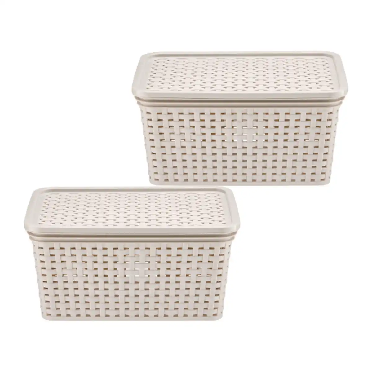 Bild 4 von HOME CREATION Aufbewahrungskorb mit Deckel