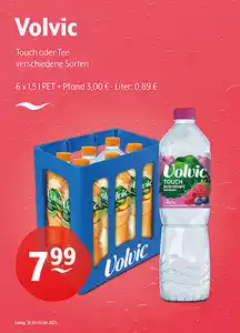 Volvic Touch oder Tee verschiedene Sorten