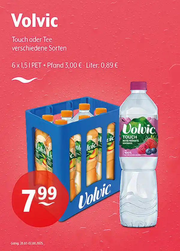 Bild 1 von Volvic Touch oder Tee verschiedene Sorten