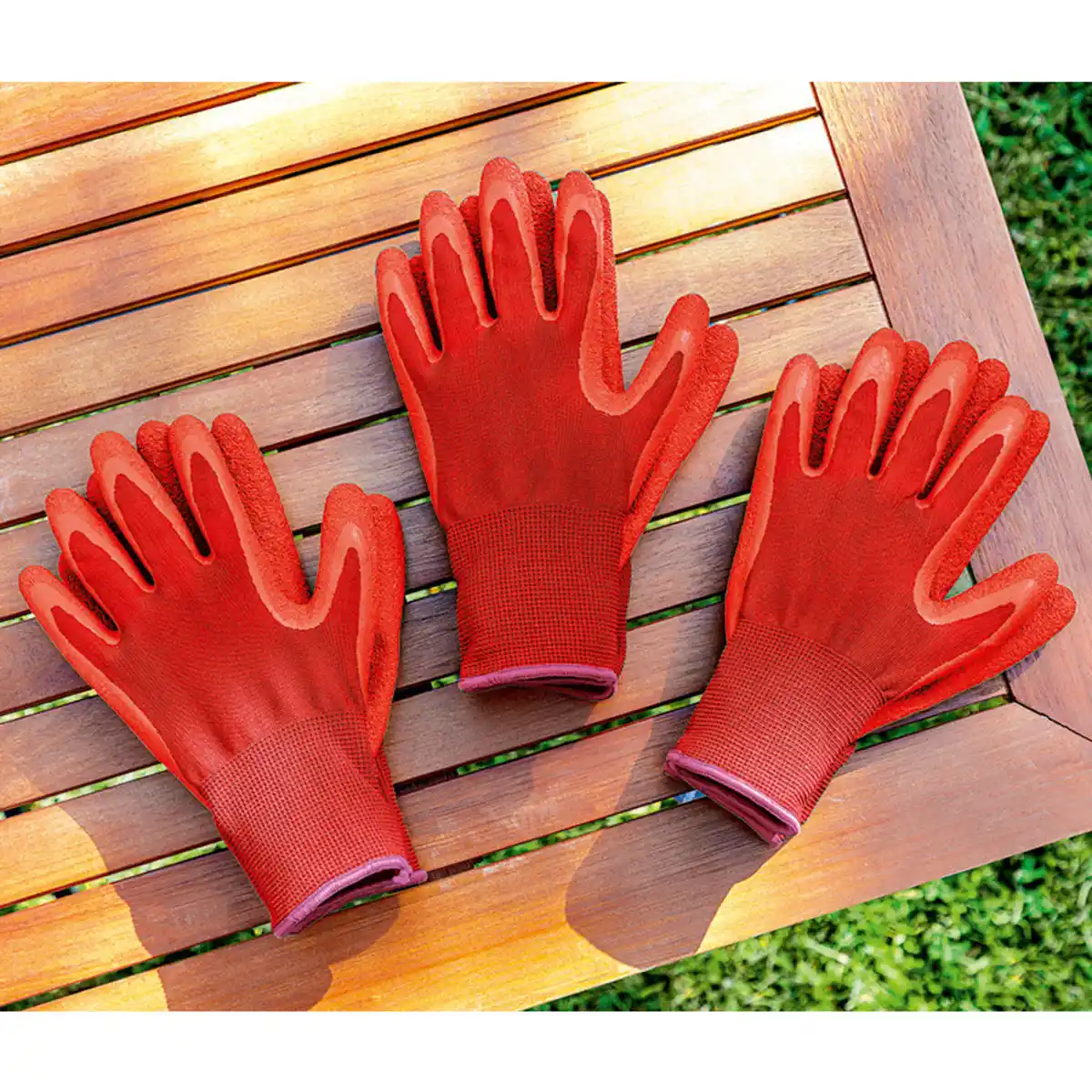 Bild 2 von Powertec Garden Gartenhandschuhe 3 Paar