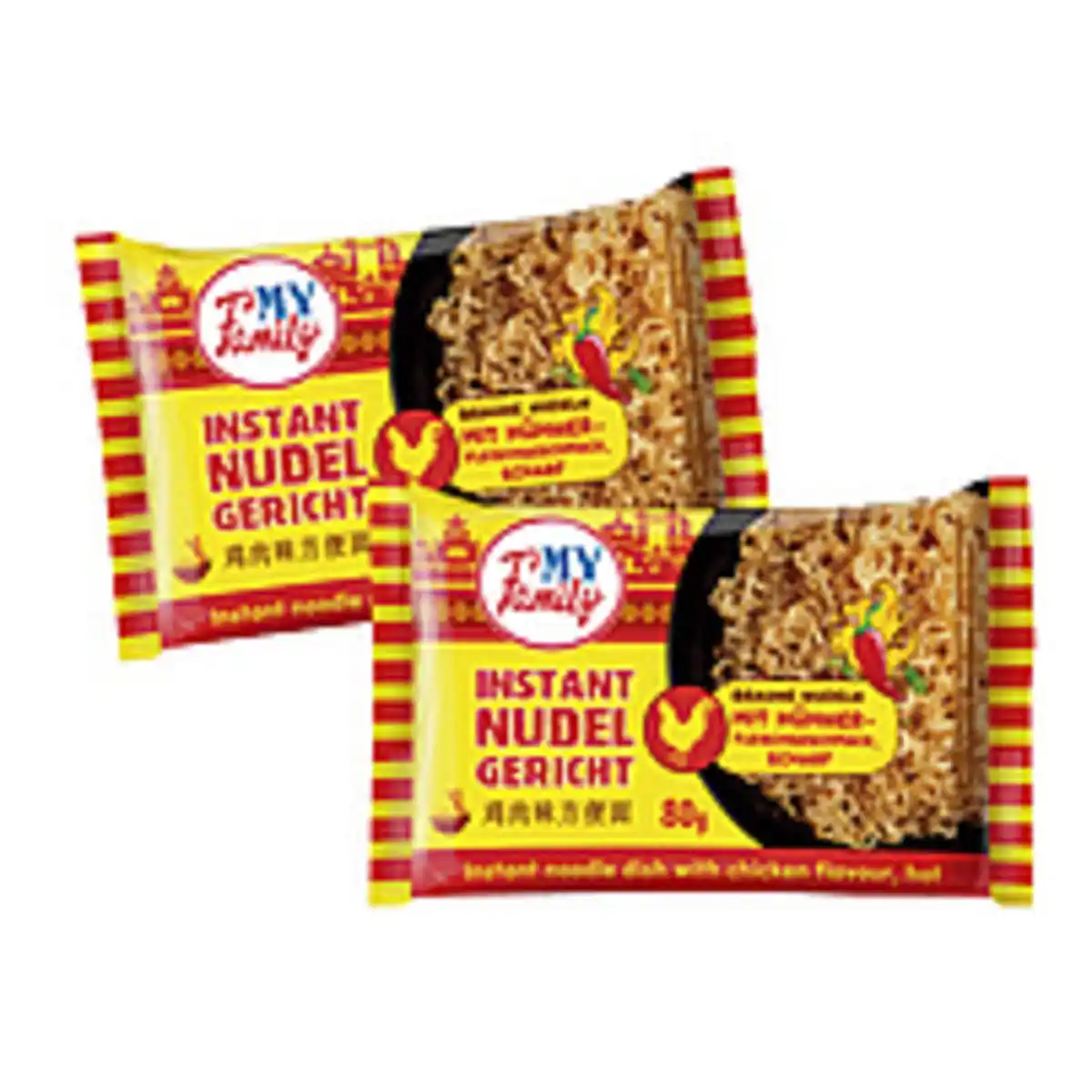 Bild 1 von "MY FAMILY" Instantnudelgericht mit Hühnerfleischgeschmack, ...