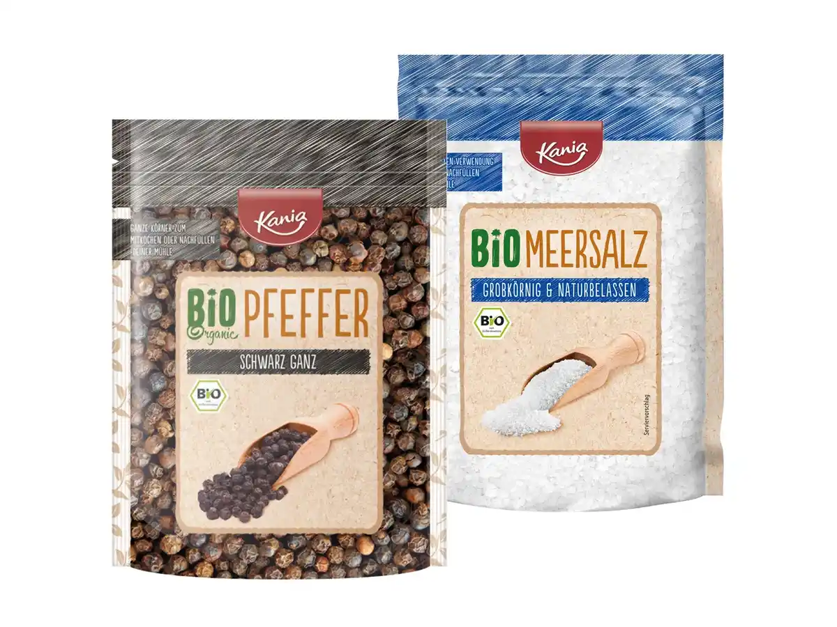 Bild 1 von Kania Bio Pfeffer/Meersalz