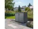 Bild 2 von Plats® Mülltonnenbox 2er / 3er / 4er, aus Stahl