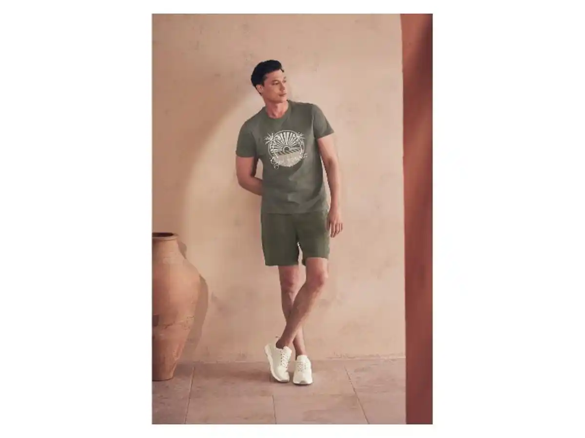 Bild 3 von esmara Men Herren Sweatshorts, mit seitlichen Eingrifftaschen