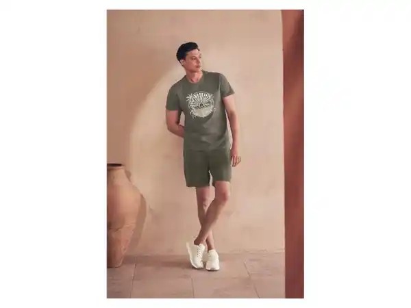 Bild 3 von esmara Men Herren Sweatshorts, mit seitlichen Eingrifftaschen