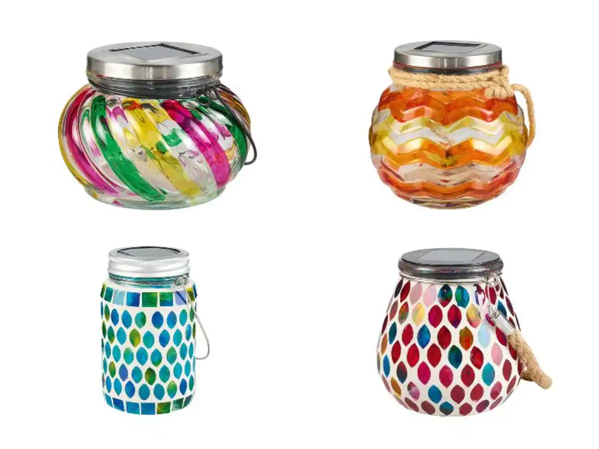 Bild 1 von LIVARNO home Glas Solar bemalt oder Mosaik LED