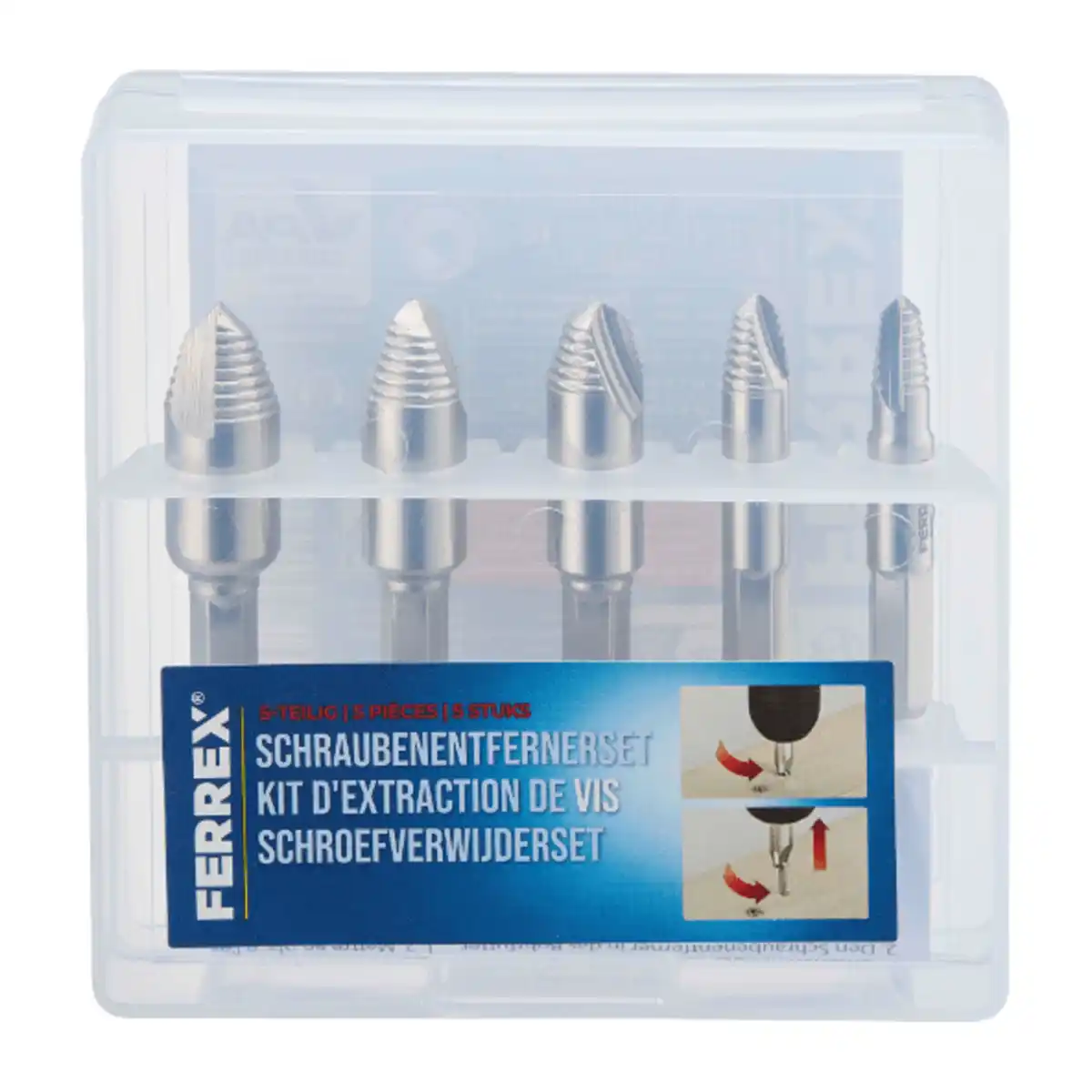 Bild 2 von FERREX Schrauben-Entferner-Set