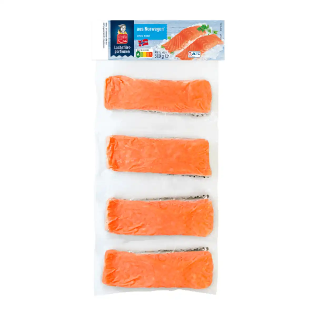 Bild 1 von GOLDEN SEAFOOD Lachsfilet 125g