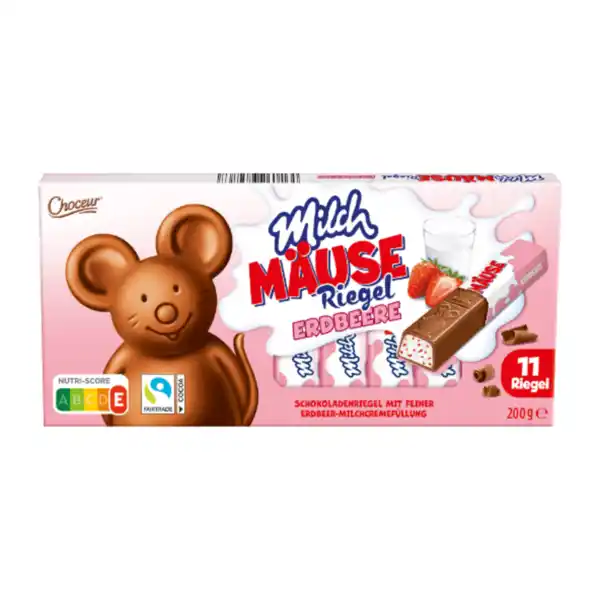 Bild 3 von CHOCEUR Milchmäuse-Riegel 200g