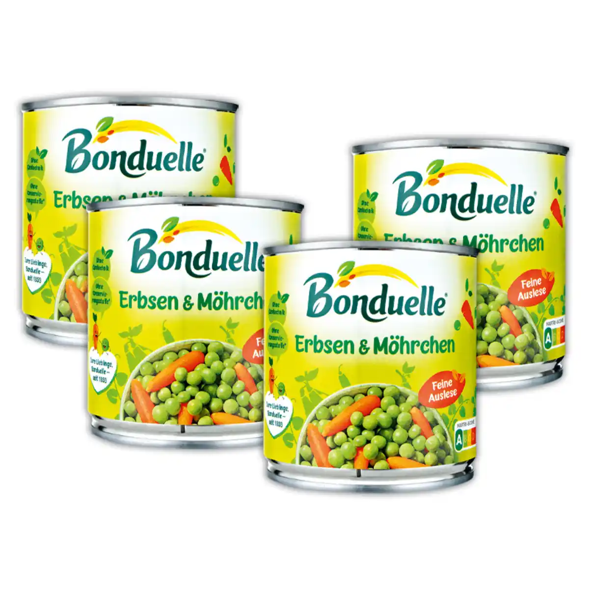 Bild 2 von Bonduelle Kidney Bohnen / Erbsen & Möhrchen / Goldmais