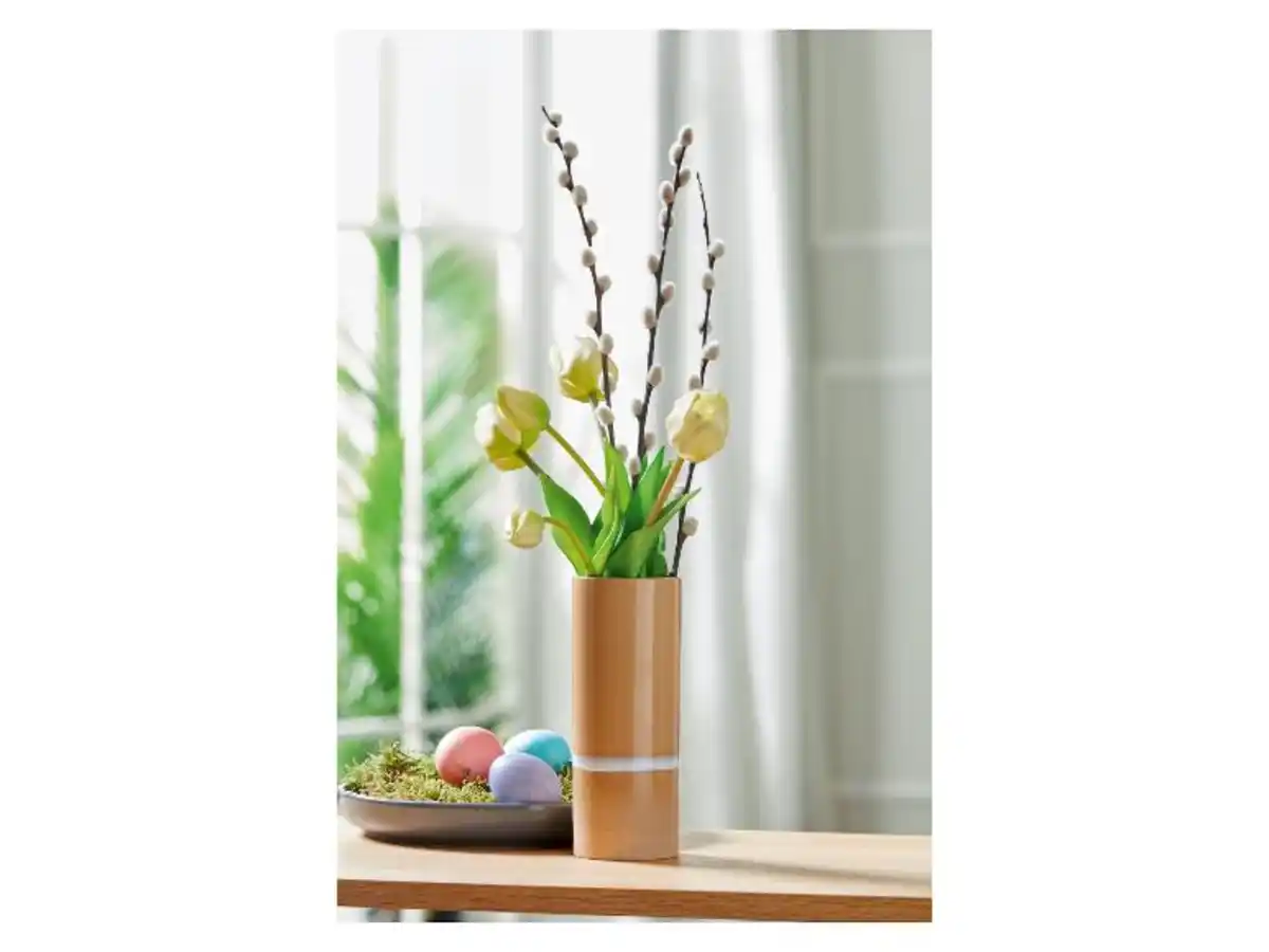 Bild 3 von LIVARNO home Übertopf / Vase, aus glasierter Keramik