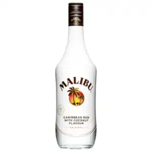 Malibu weißer Rum mit Kokosnuss, Amarula Cream Likör, Peach Tree, Pfirsich Liquer o. Passoã Passionsfrucht-Likör