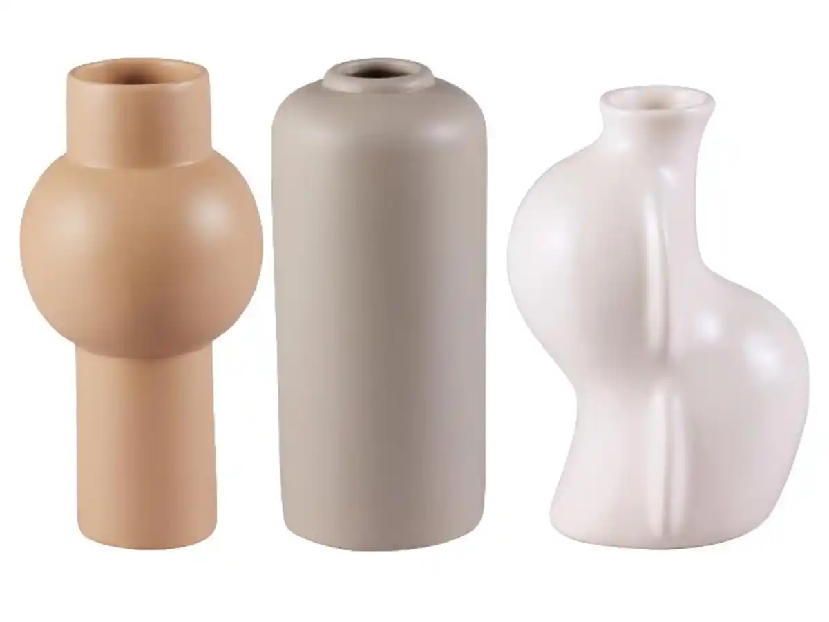 Bild 1 von LIVARNO home Vase, aus glasierter Keramik