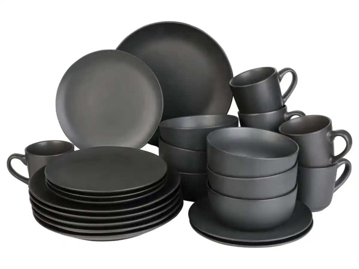 Bild 1 von LIVARNO home Geschirrset, 24-teilig