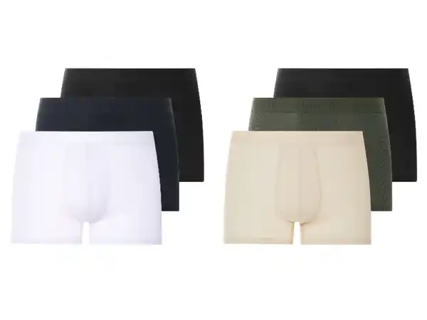 Bild 1 von esmara Men Herren Gerippte Boxer, 3 Stück