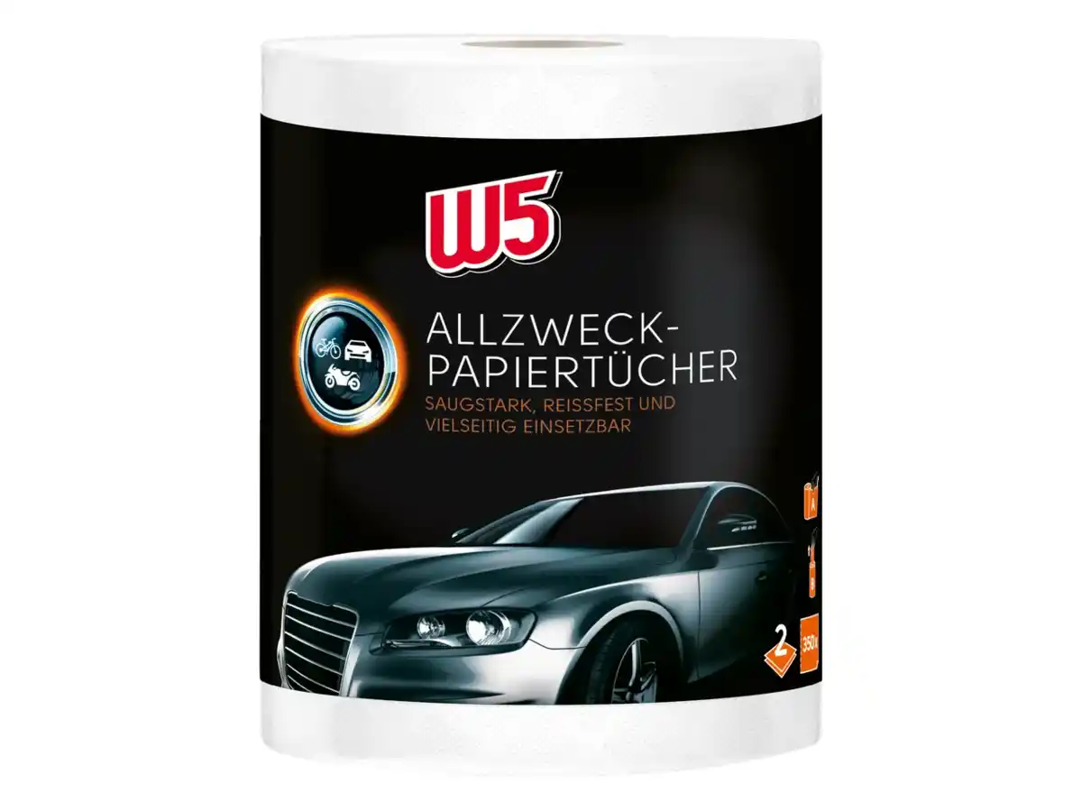 Bild 1 von W5 Allzweck-Papiertücher,  350 Blatt