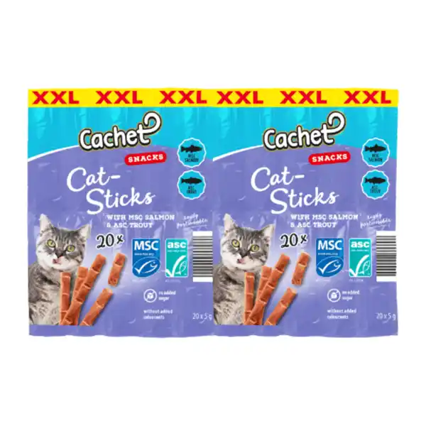 Bild 3 von CACHET Katzen-Sticks XXL 5g