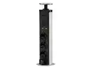 Bild 2 von TRONIC® Alu-Tischsteckdosenleiste mit USB-A-Ladeanschlüssen
