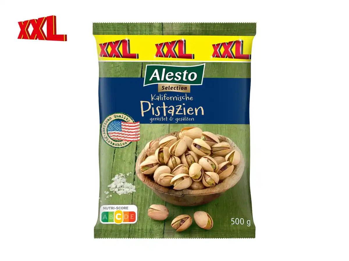 Bild 1 von XXL Alesto Selection Kalifornische Pistazien,  500 g