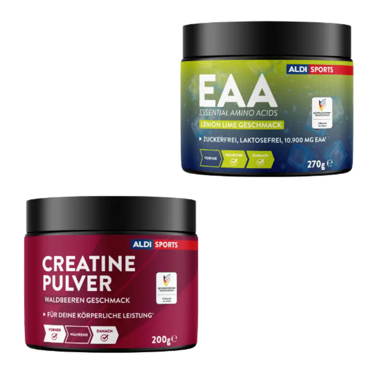 Bild 1 von ALDI SPORTS Kreatin- / EAA-Pulver