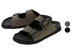 esmara® Herren Pantoletten, mit individuell verstellbaren Schnallen