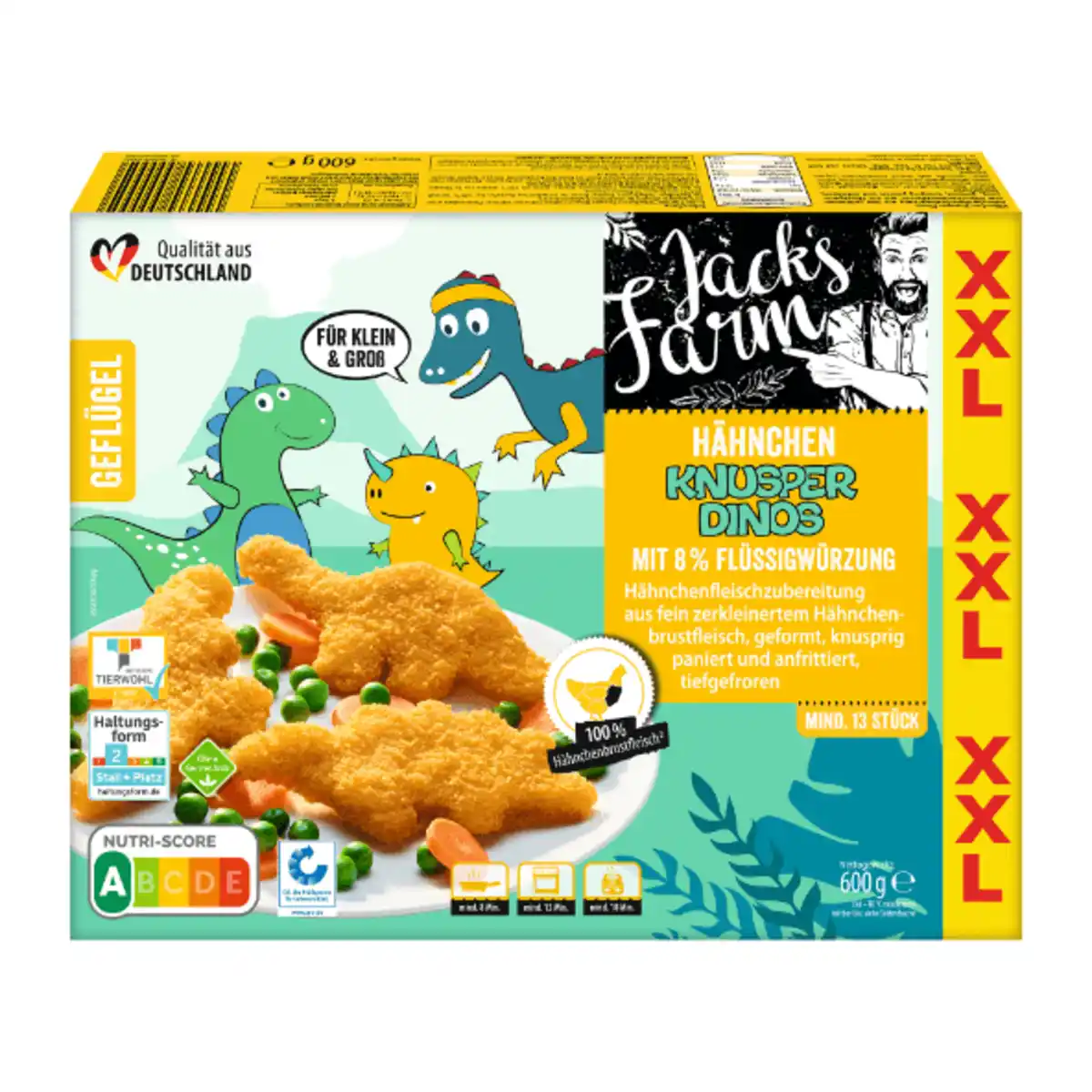 Bild 1 von JACK’S FARM Knusperdinos XXL 600g