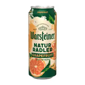 WARSTEINER Naturradler Grapefruit 0,5L