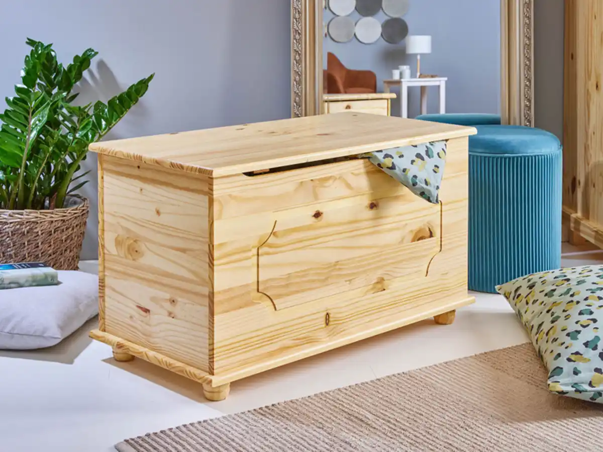 Bild 2 von Inter Link Inter Link Massivholztruhe Emel