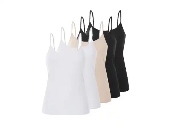 Bild 1 von esmara® Damen Spaghettitops, 5 Stück