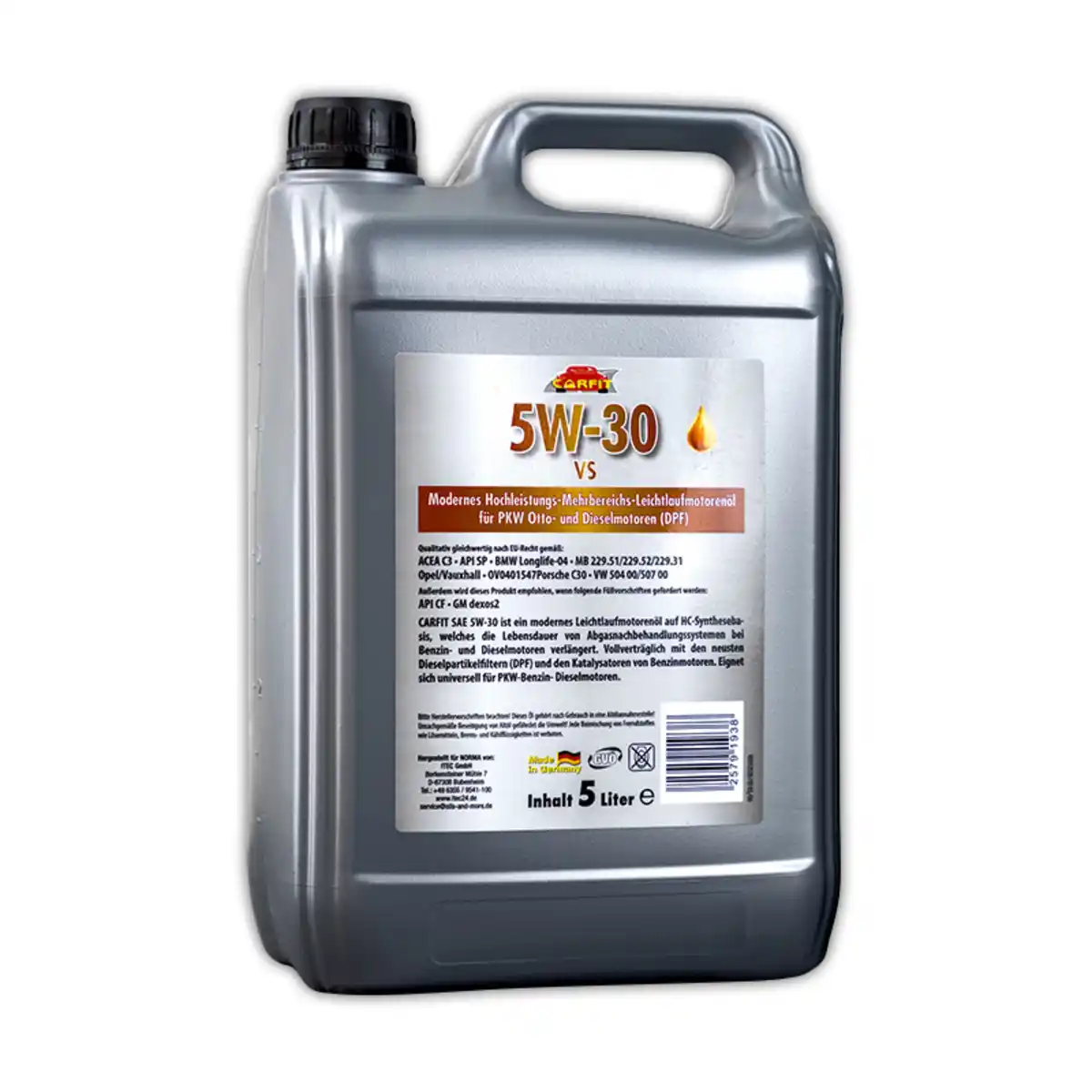 Bild 1 von Carfit Professional SAE-Qualitäts-Hochleistungs-Motorenöl