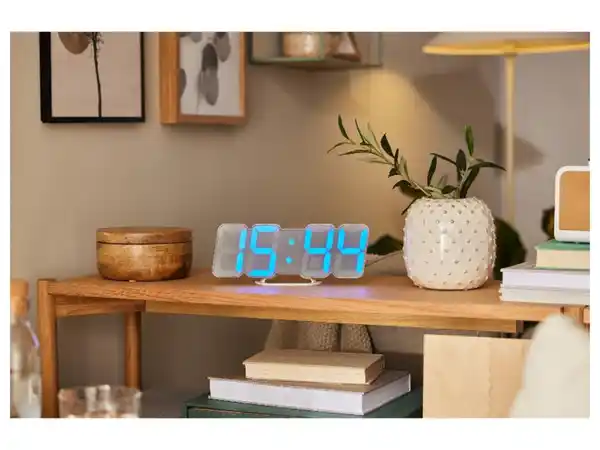 Bild 2 von AURIOL® LED - Wand- und Tischuhr, mit Infrarot - Fernbedienung