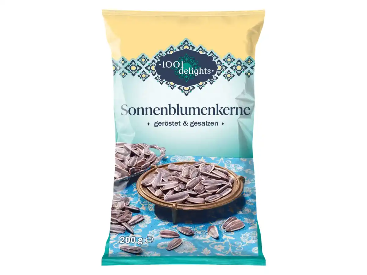 Bild 1 von 1001 delights Sonnenblumenkerne,  200 g