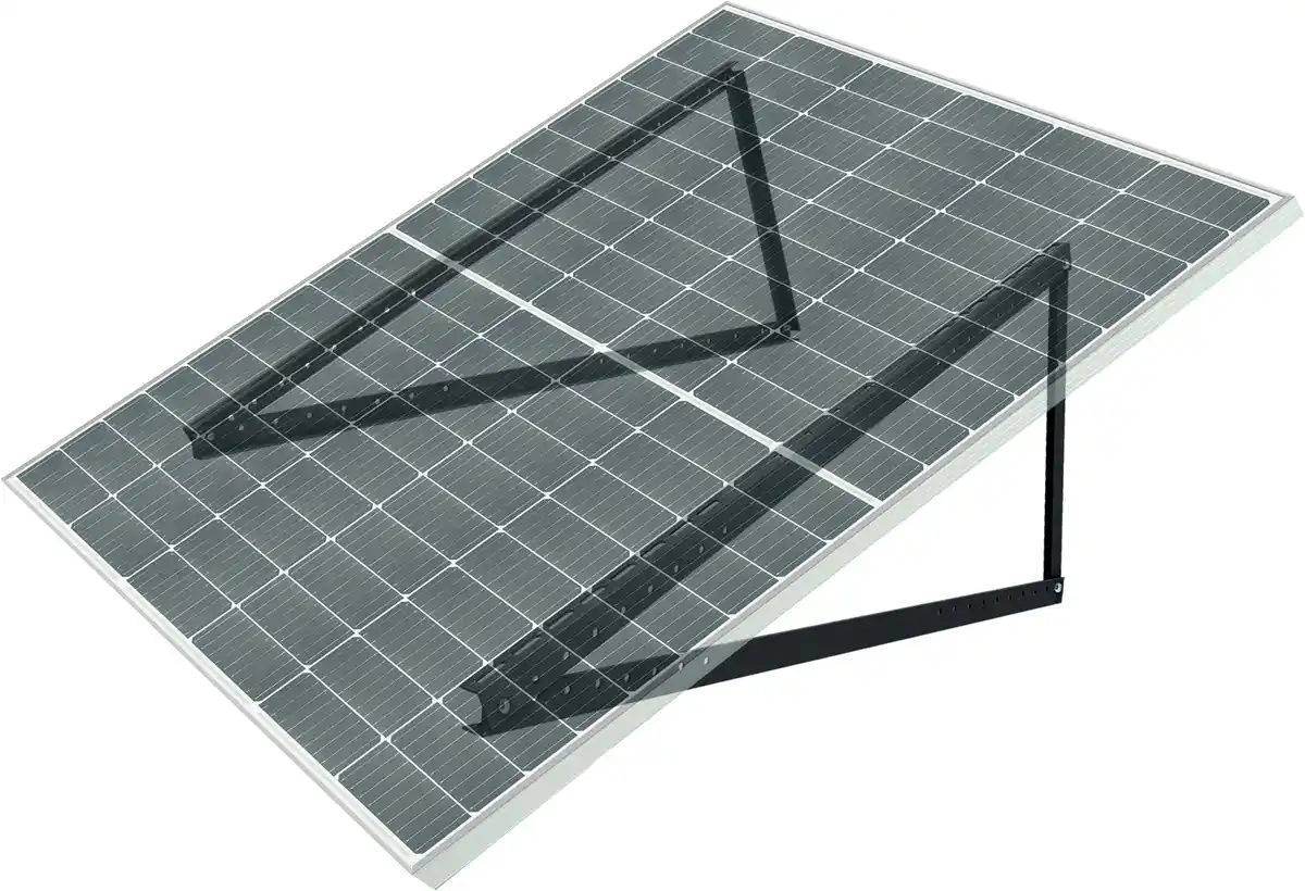 Bild 1 von Schwaiger Solarmodulhalterung für 1 Panel Aluminium schwarz