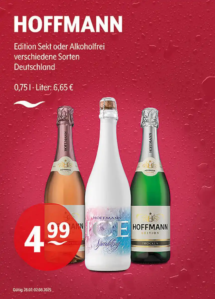Bild 1 von HOFFMANN Edition Sekt oder Alkoholfrei verschiedene Sorten Deutschland