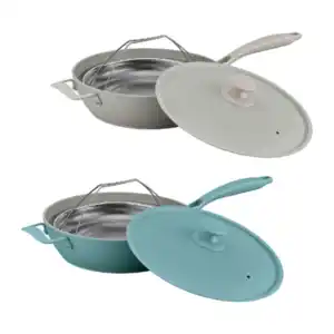 CROFTON Pfanne mit Dampfgarer