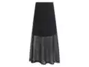 Bild 3 von esmara® Damen Maxirock, mit blickdichtem Unterrock