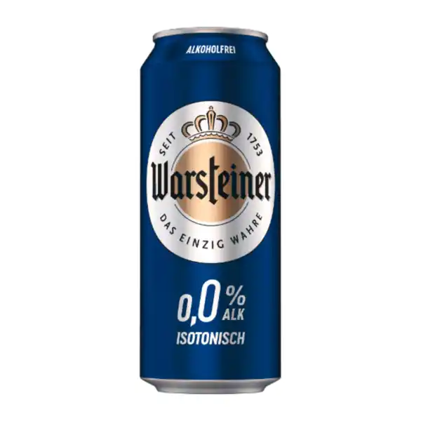 Bild 1 von WARSTEINER Alkoholfrei 0,5L