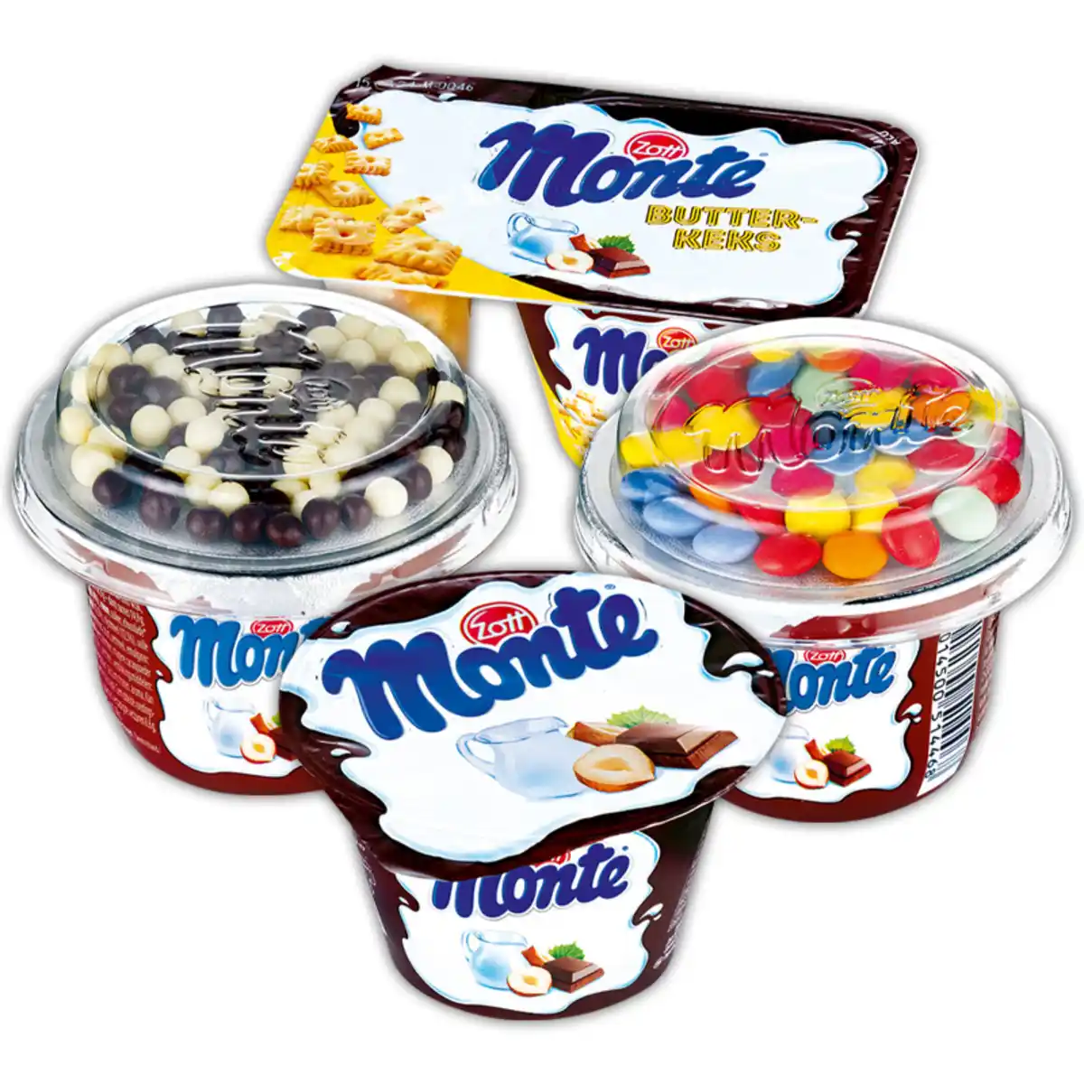 Bild 1 von Zott Monte Top Cup / Dessert Butterkeks & Crunchy / Dessert