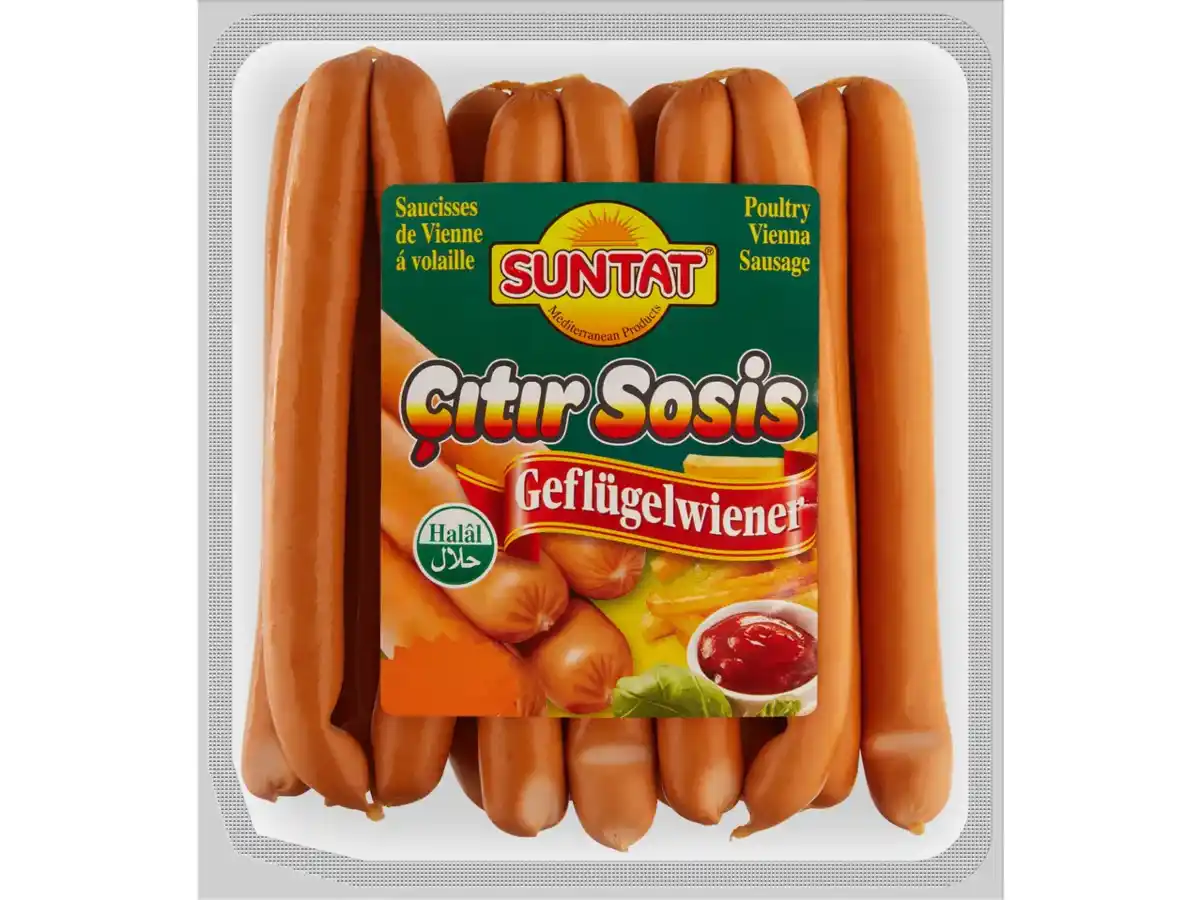 Bild 1 von Suntat Çıtır Sosis Geflügelwiener,  700 g