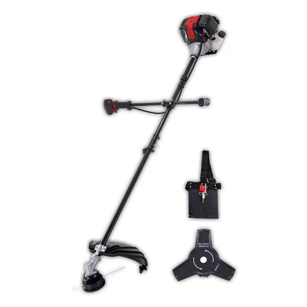 Bild 2 von Scheppach 4-Takt-Benzin-Motorsense und -Trimmer 2in1