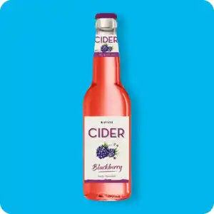 RAVINI Flavoured Cider, Verschiedene Sorten