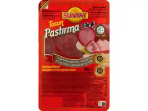 Suntat Tosun Pastirma Rinderformschinken,  100 g